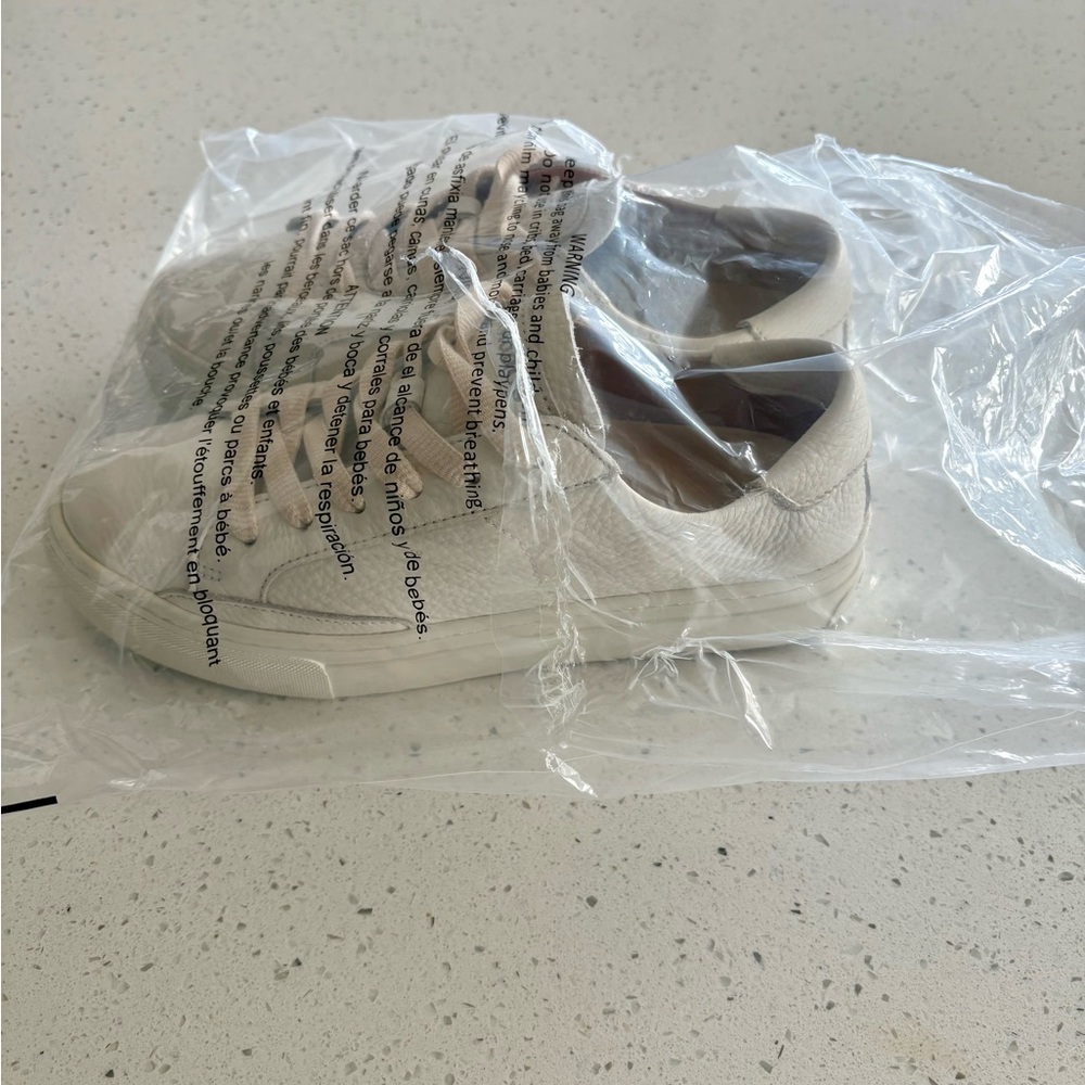 NWT SOLUDOS Ibiza Platform Sneakers White 6